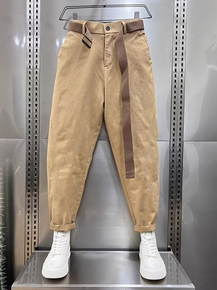 Vallier | Pantalon décontracté avec ceinture